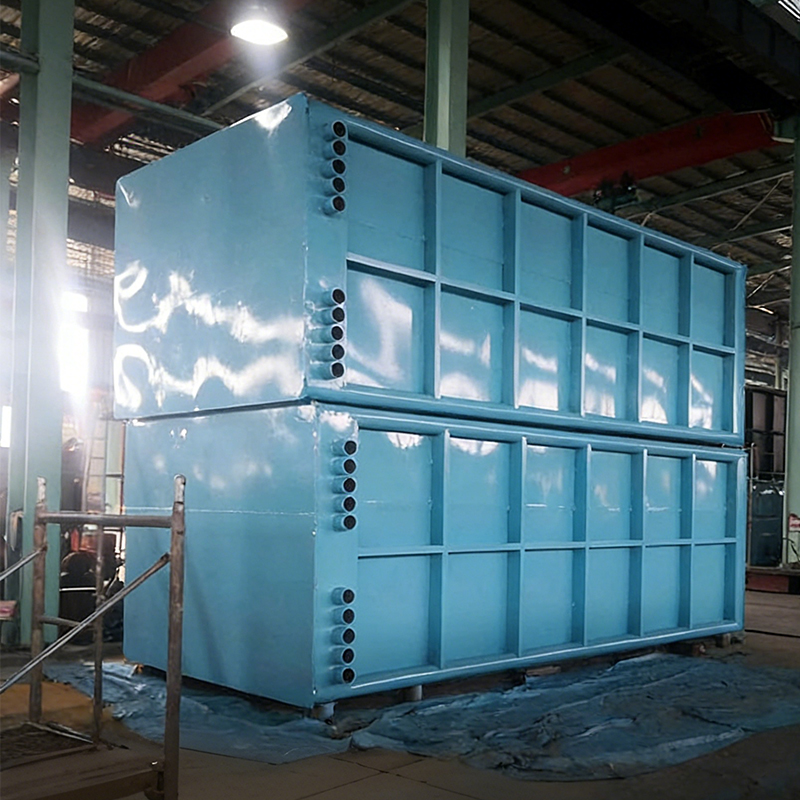 Котел-утилизатор спекания на главном дымоходе